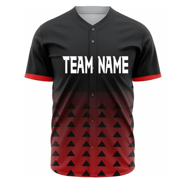 Hawk SS RedBaseball Jersey with Customization Available