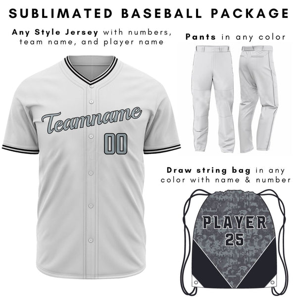 Baseball Team Jerseys and Uniform Mock-up