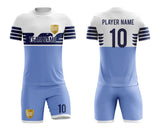 SB 1035 Blue Sublimation Custom Soccer Jersey Adult & Youth Unisex