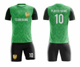 SB 1062 Green/Black Sublimation Custom Soccer Jersey Adult & Youth Unisex