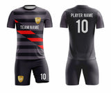 SB 1073 Black Sublimation Custom Soccer Jersey Adult & Youth Unisex