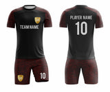 SB 1075 Black Sublimation Custom Soccer Jersey Adult & Youth Unisex