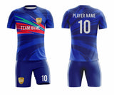 SB 1077 Blue Sublimation Custom Soccer Jersey Adult & Youth Unisex