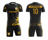 SB 1127 Black Sublimation Custom Soccer Jersey Adult & Youth Unisex