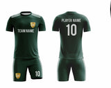 SB 1187 Green Sublimation Custom Soccer Jersey Adult & Youth Unisex