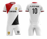 SB 1193 White Sublimation Custom Soccer Jersey Adult & Youth Unisex