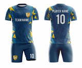 SB 1206 Blue Sublimation Custom Soccer Jersey Adult & Youth Unisex