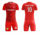 SB 1240 Red Sublimation Custom Soccer Jersey Adult & Youth Unisex