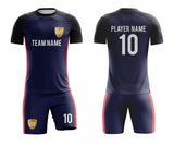 SB 1252 Navy Sublimation Custom Soccer Jersey Adult & Youth Unisex