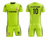 SB 1264 Green Sublimation Custom Soccer Jersey Adult & Youth Unisex