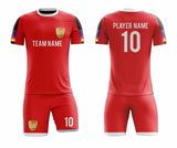 SB 12790 Red Sublimation Custom Soccer Jersey Adult & Youth Unisex