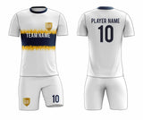 SB 12871 White Sublimation Custom Soccer Jersey Adult & Youth Unisex