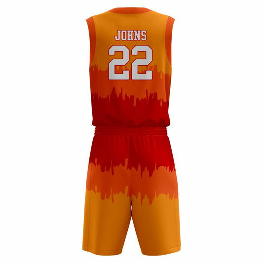 Sunset NS Customizable Basketball Jersey With Optional Shorts