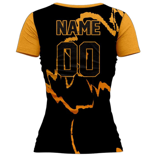 VJ136 Custom Black Volleyball Jersey - Adult & Youth Unisex