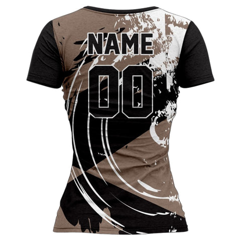 VJ118 Custom Black Volleyball Jersey - Adult & Youth Unisex