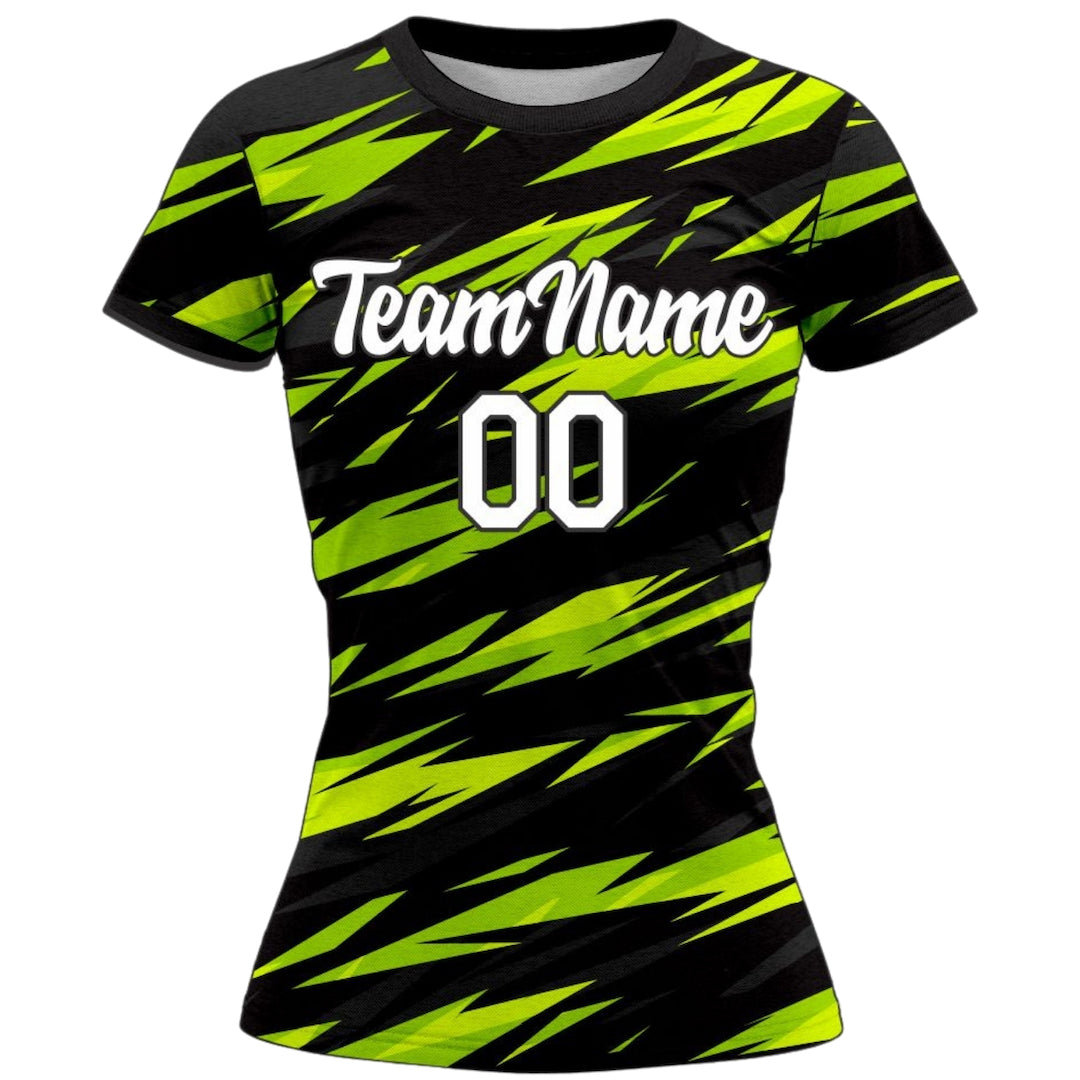 VJ149 Custom Green Volleyball Jersey - Adult & Youth Unisex