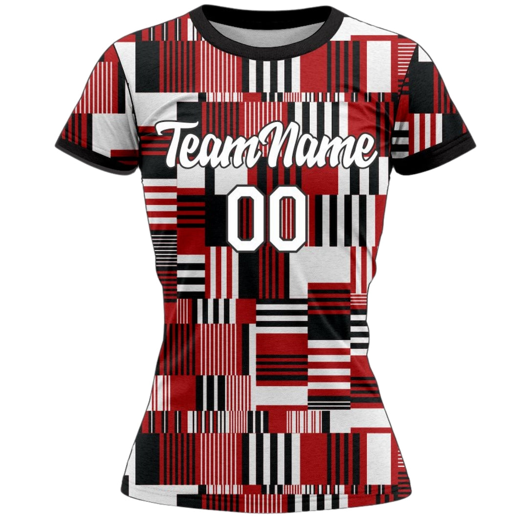 VJ137 Custom Red Volleyball Jersey - Adult & Youth Unisex