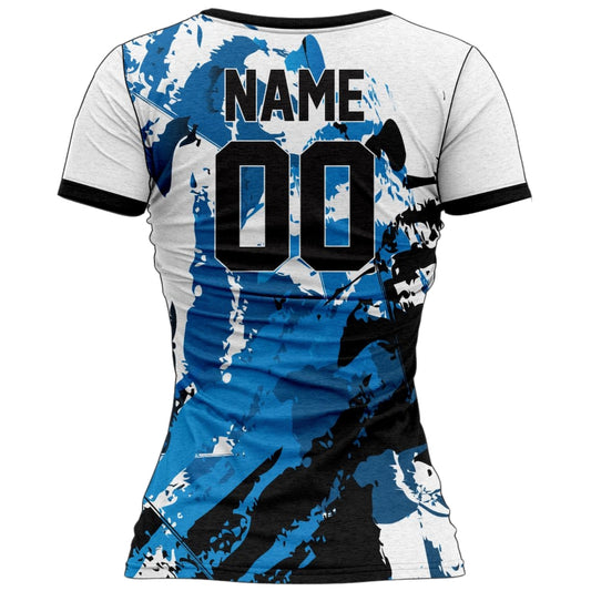 VJ151 Custom White Volleyball Jersey - Adult & Youth Unisex