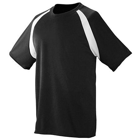 Youth Wicking Soccer Jersey - White/White
