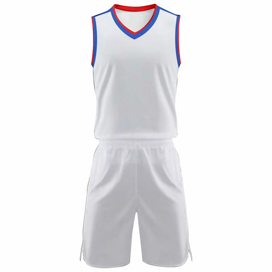 Los Blancos NS Customizable Basketball Jersey With Optional Shorts