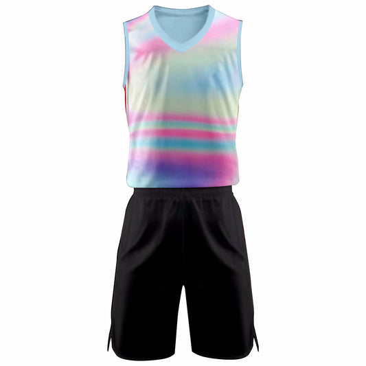 Pastel NS Customizable Basketball Jersey With Optional Shorts