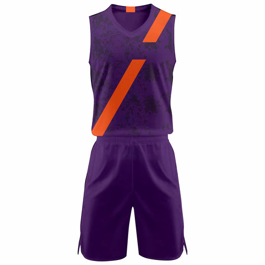 Stripe NS Customizable Basketball Jersey With Optional Shorts