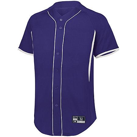 Colombia Princess Full-Button Baseball Jersey Adult Small