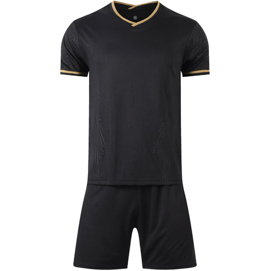 El Catalan Black SS Soccer Uniform Kit