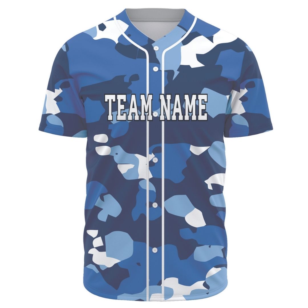 Custom Team Navy Baseball Authentic White Light Blue Strip Jersey Light Blue